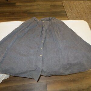 Vintage Cetro Republic Women's Pleated Button Front Skirt / Dress - Sz:15/16
